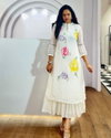Barkha Premium Chanderi Cotton Embroidery Kurti With Bottom Bulk Orders In India